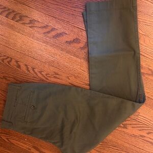 J. Crew Men's Dark Olive Chinos